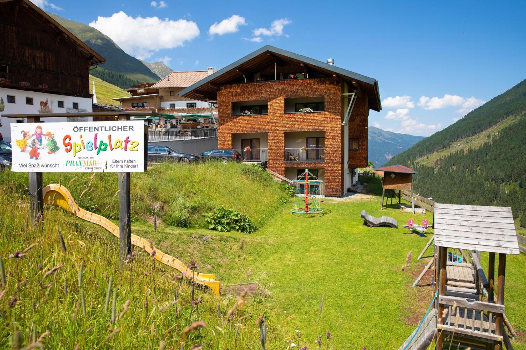 Alpengasthof Praxmar Sankt Sigmund im Sellrain Exterior foto