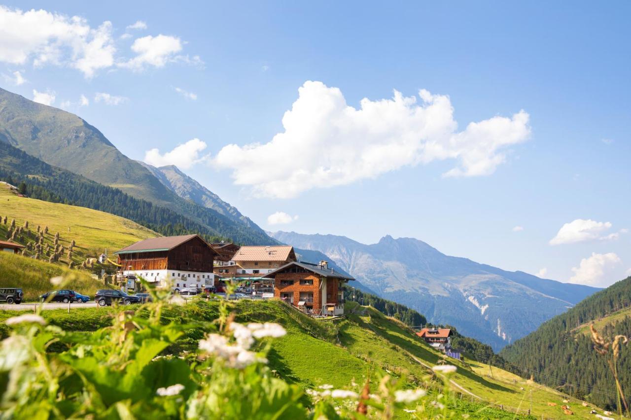 Alpengasthof Praxmar Sankt Sigmund im Sellrain Exterior foto